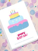 Celebrate in Style with a Birthday Card that Shines!