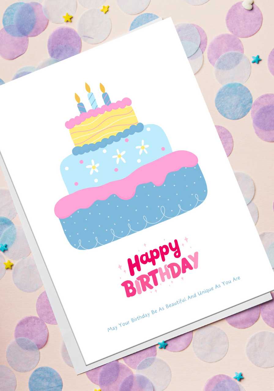 Celebrate in Style with a Birthday Card that Shines!