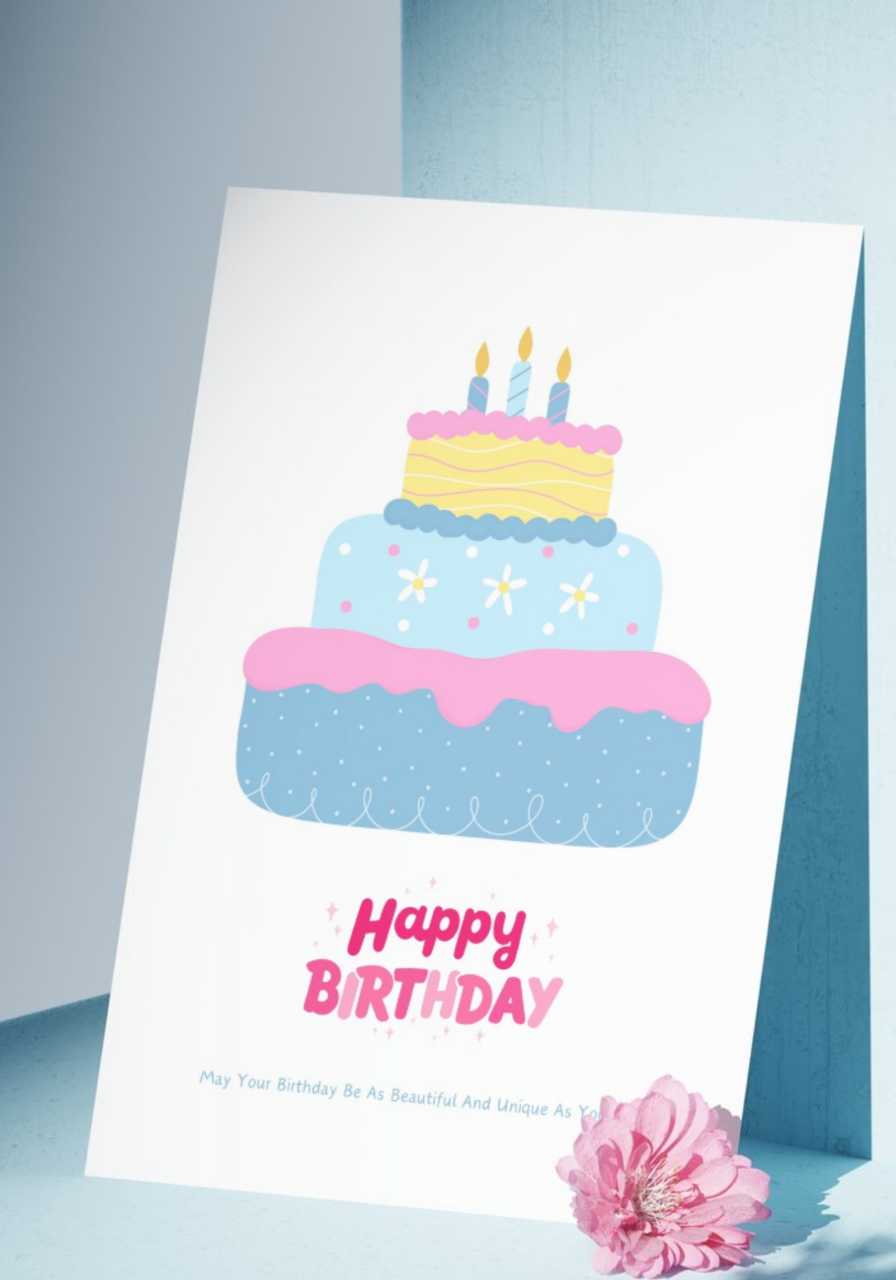 Celebrate in Style with a Birthday Card that Shines!