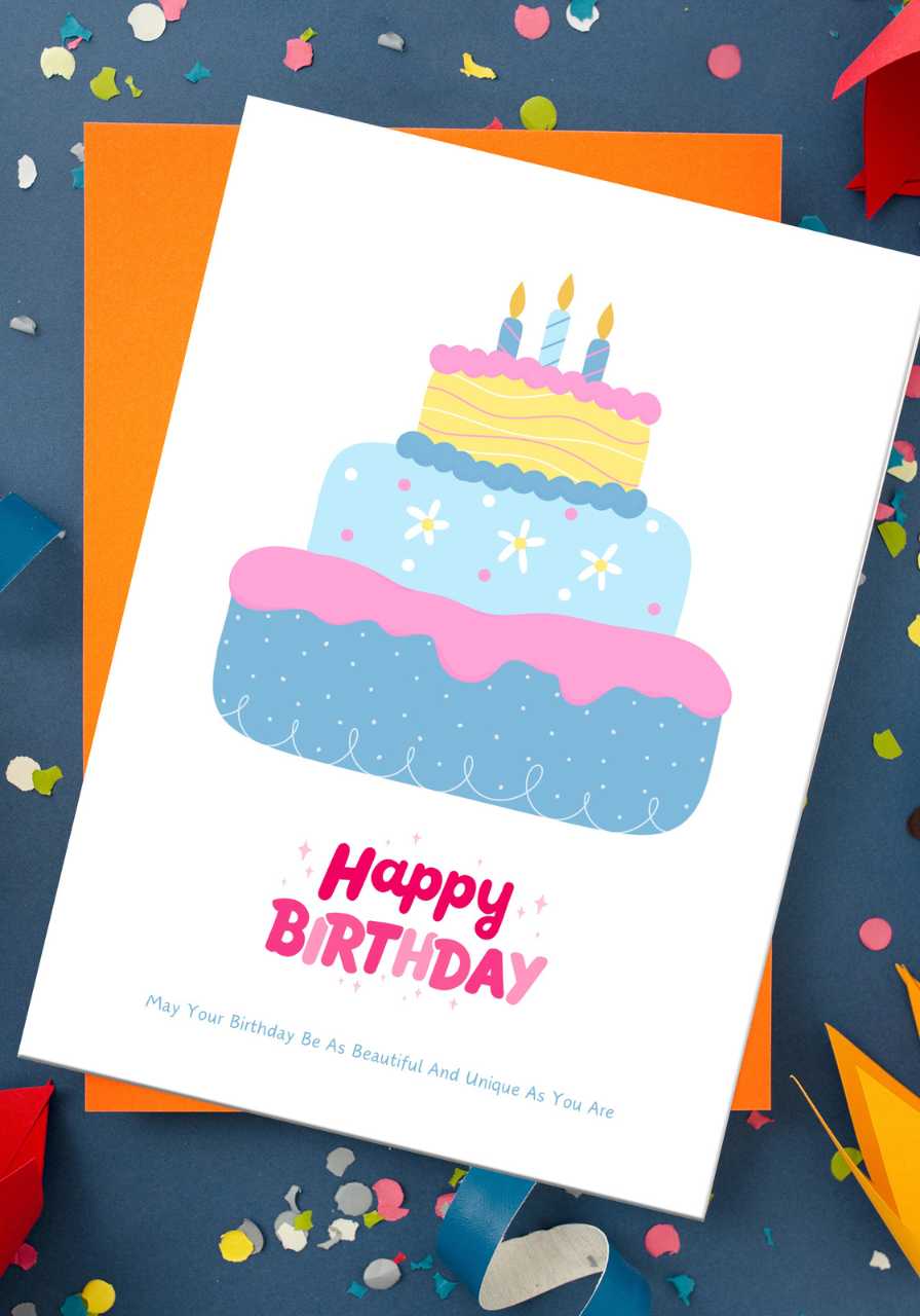 Celebrate in Style with a Birthday Card that Shines!