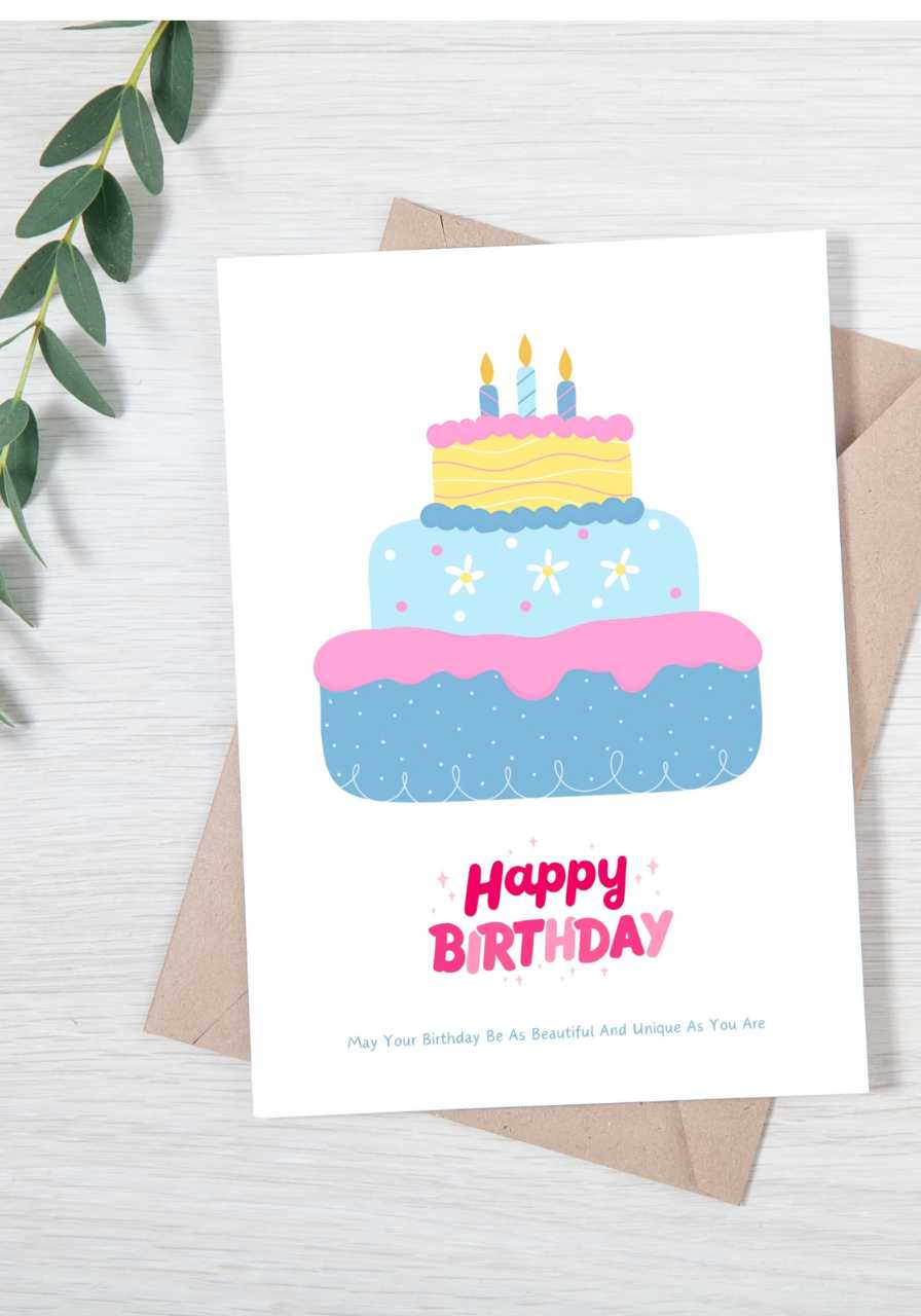 Celebrate in Style with a Birthday Card that Shines!
