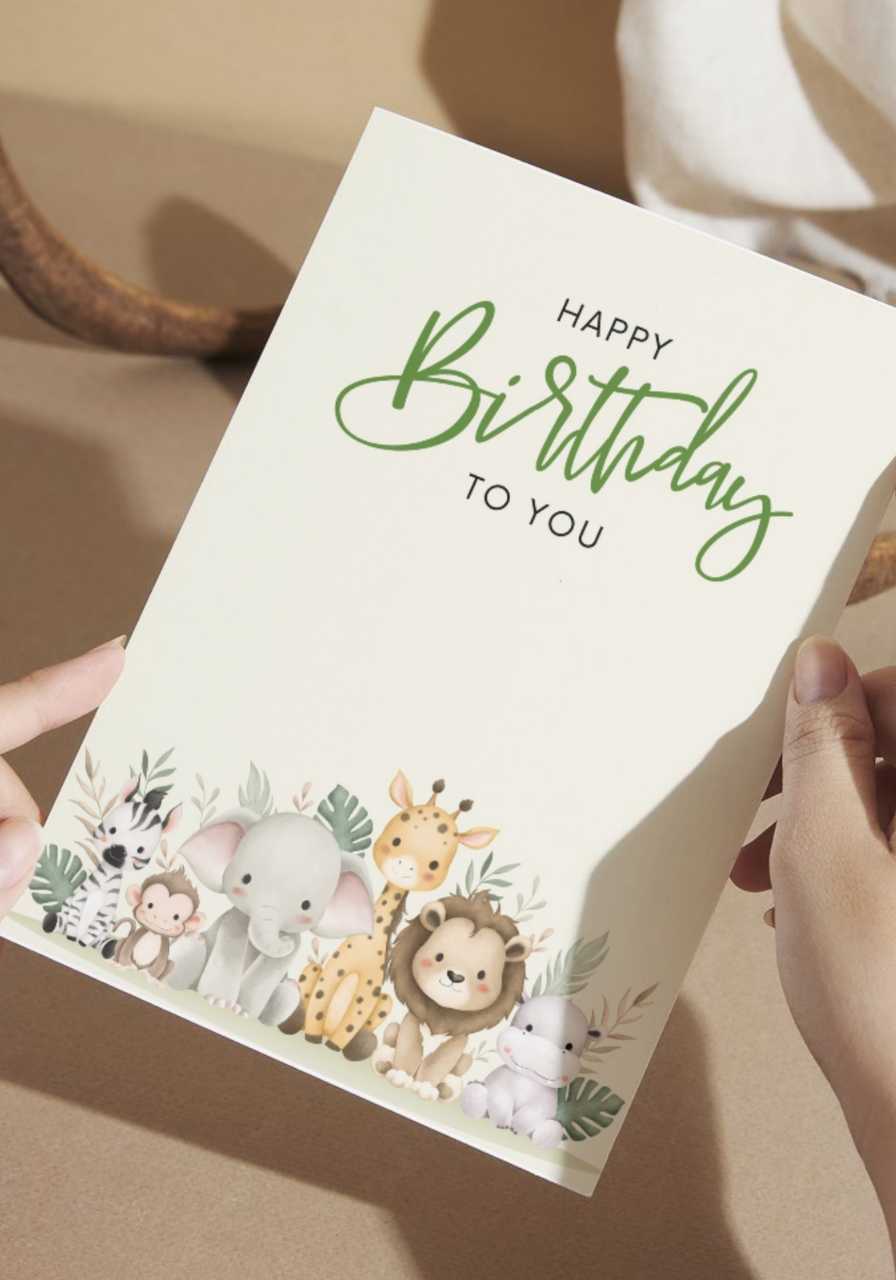 Go Wild with Birthday Wishes!